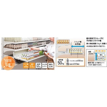フルスライド棚 アイリスオーヤマ