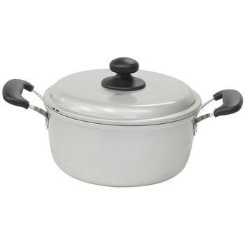 アルマイト スイメイ両手鍋 hokua(北陸アルミニウム)