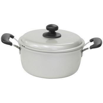 アルマイト スイメイ両手鍋 hokua(北陸アルミニウム)