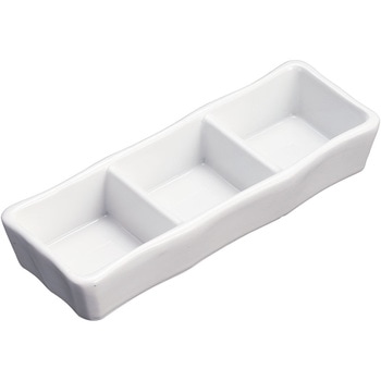 白磁三品皿 - TKG