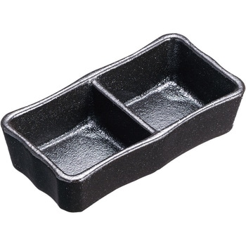 瀬戸黒二品皿 TKG