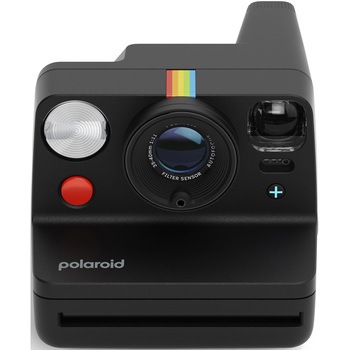 Polaroid Now+ 第3世代 i-Type インスタントカメラ Black ポラロイド(polaroid)