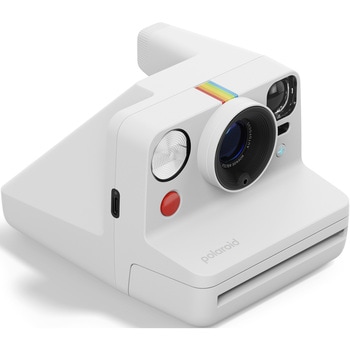 Polaroid Now+ 第3世代 i-Type インスタントカメラ White ポラロイド(polaroid)