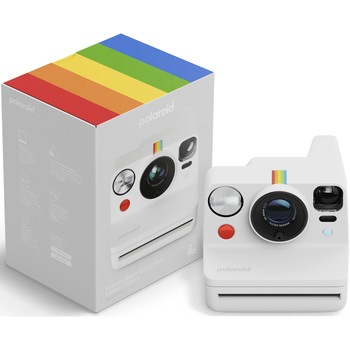 Polaroid Now+ 第3世代 i-Type インスタントカメラ White ポラロイド(polaroid)