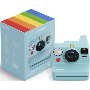 Polaroid Now+ 第3世代 i-Type インスタントカメラ Arctic Blue ポラロイド(polaroid)