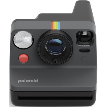 Polaroid Now 第3世代 i-Type インスタントカメラ Black ポラロイド(polaroid)