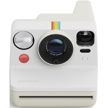 Polaroid Now 第3世代 i-Type インスタントカメラ Pebble White ポラロイド(polaroid)