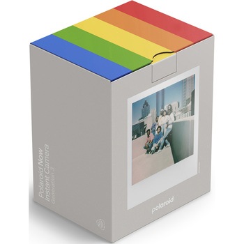 Polaroid Now 第3世代 i-Type インスタントカメラ Pebble White ポラロイド(polaroid)