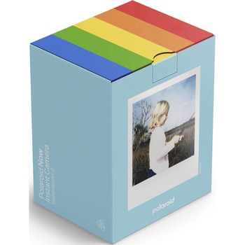 Polaroid Now 第3世代 i-Type インスタントカメラ Arctic Blue ポラロイド(polaroid)