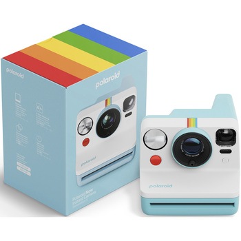 Polaroid Now 第3世代 i-Type インスタントカメラ Arctic Blue ポラロイド(polaroid)