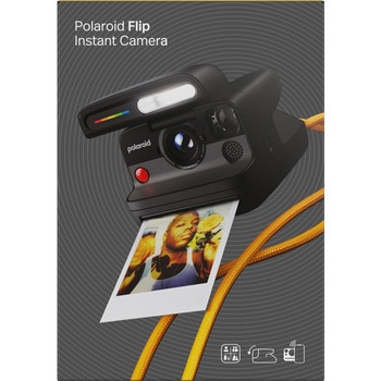 Polaroid Flip インスタントカメラ Black ポラロイド(polaroid)