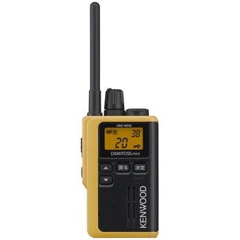 kenwood demitoss トランシーバー　新品未使用　未開封 ケンウッド 特定小電力トランシーバー UBZ-M31E KENWOOD 特定小