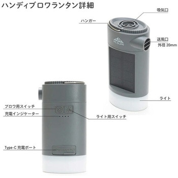 ハンディブロワランタン 日東