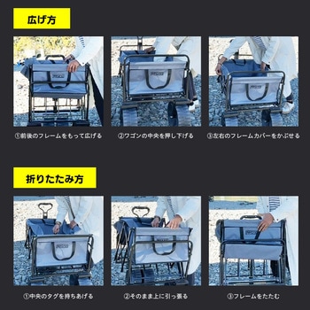 折り畳みできる オフロードワゴン 10×4インチタイヤ Newseed