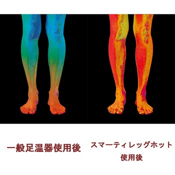 スマーティレッグホット 遠赤外線脚温器 フットバス 水・お湯不要 寒さ 脚冷え対策 フジカ