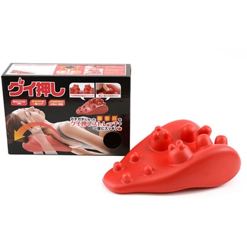 グイ押し ネックストレッチャー ツボ押し 首筋 首 肩 凝り 痛み 緩和 対策 マッサージ ストレッチ シェモア
