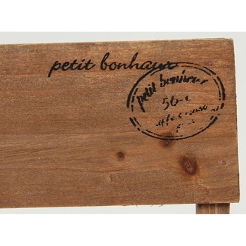 46016 木製ミニベンチ 1セット(2台) 不二貿易 【通販モノタロウ】