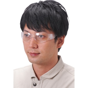 SE2148 安全保護メガネ オールクリア 二眼型 1個 モノタロウ 【通販 