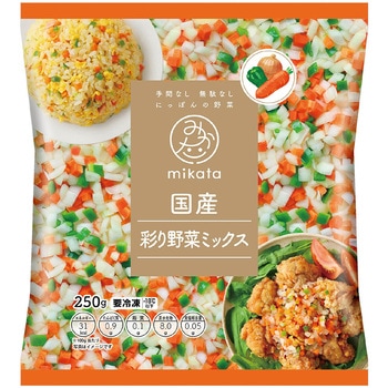 [冷凍]国産彩り野菜ミックス ニチノウ食品