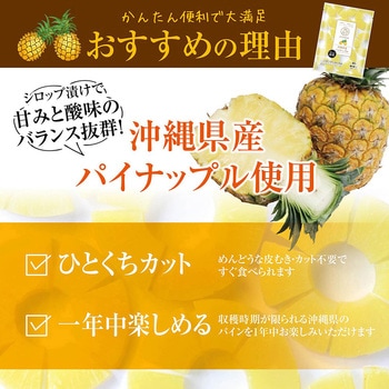 [冷凍]沖縄県産パイナップル ニチノウ食品