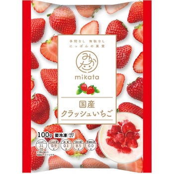 [冷凍]国産クラッシュいちご ニチノウ食品