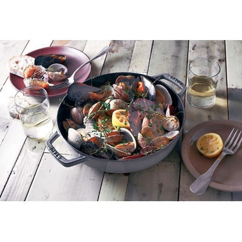 ストウブ ラウンド 両手フライパン STAUB(ストウブ)