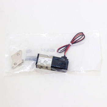 3ポートソレノイドバルブ直動ポペットタイプ弾性体シール SMC