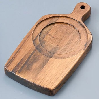 南部鉄器 ハットパン用木台 スクエア 有限会社 南部アイアン・クラフト