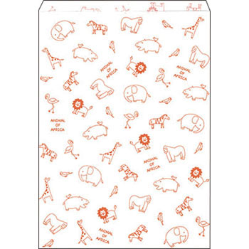 50-1710 平袋 バラエティ柄 ササガワ 30087383