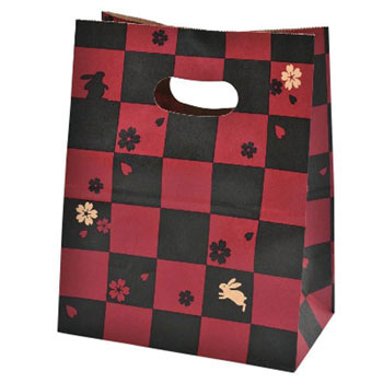 50-3609 持ち手付 角底袋 ササガワ 30087532