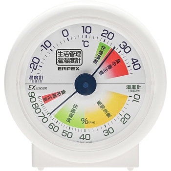生活管理温・湿度計 TM エンペックス気象計