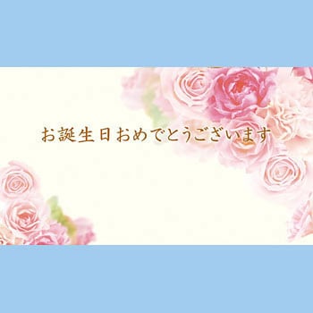 G 153 ギフトカードお誕生日 1パック 50枚 チキュウグリーティングス 通販サイトmonotaro