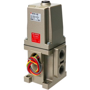 3ポートソレノイドバルブ 直動タイプ メタルシール (VS3145-0～) SMC