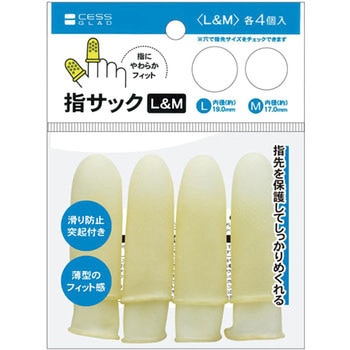 886677 指サック4組セット 1個 レモン 【通販モノタロウ】