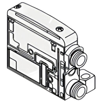VVQC1000シリーズマニホールドオプション (VVQC～) SMC