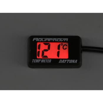 デイトナ　デジタルテンプレメーター　油温計　電圧計　時計