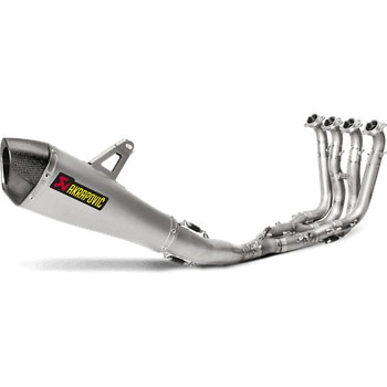 RACING (4-2-1) チタン (カーボンエンドサイレンサー) AKRAPOVIC (アクラポビッチ)
