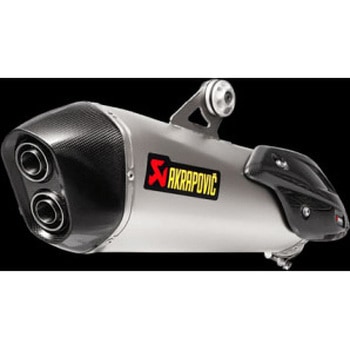 [e1仕様] スリップオンマフラー(S/O) チタン AKRAPOVIC (アクラポビッチ)