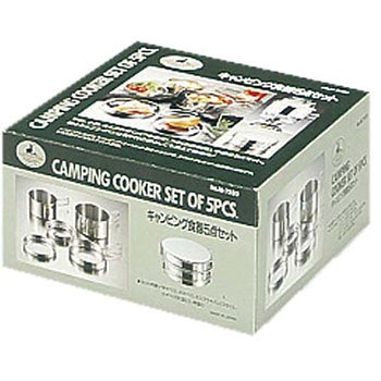 キャンピング食器5点セット CAPTAIN STAG