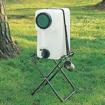 M-8670 ウォータータンク用スタンド〈ベルト・フック付〉 1個