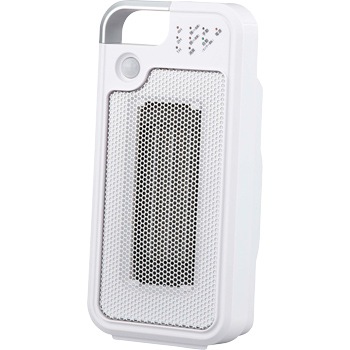 YSL-S1200SMC(WH) 1200W 2WAY人感セラミックヒーター 1台 ユアサ