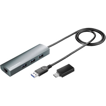 USBハブ搭載ギガビットLANアダプター(変換アダプター付) I ・O DATA(アイ・オー・データ)