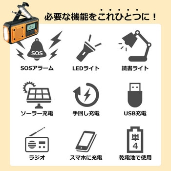 ソーラーダイナモラジオライト センター商事