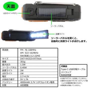 ソーラーダイナモラジオライト センター商事