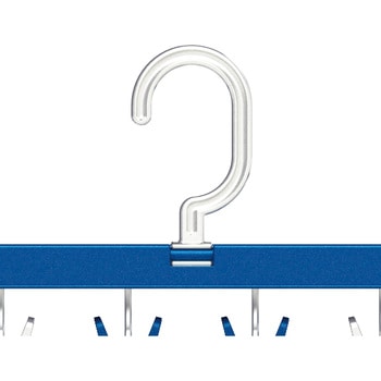 LST サイドフック付き角ハンガー ピンチ42個付き 東和産業