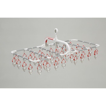 Lautiar 横もちアルミハンガー ピンチ40個付 ツウィンモール