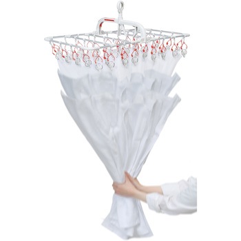 Lautiar 横もちアルミハンガー ピンチ40個付 ツウィンモール