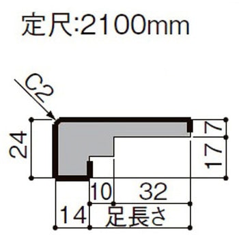 ケーシングLタイプ在来用(タテ) トステム(LIXIL)