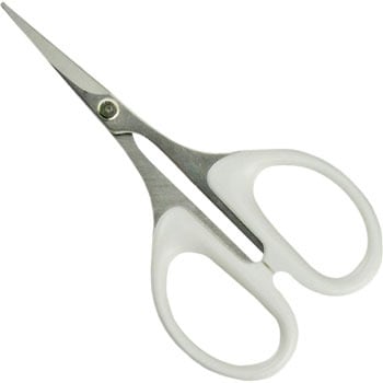 10124 ステンレス鋏 ミニホワイト 1個 KHT 【通販モノタロウ】