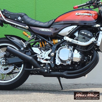 KAWASAKI カワサキ Z900RS/カフェ用 ショート管マフラー ブラック